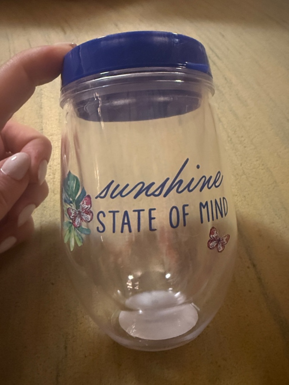 Stemless Tumbler - Lavender/Purple